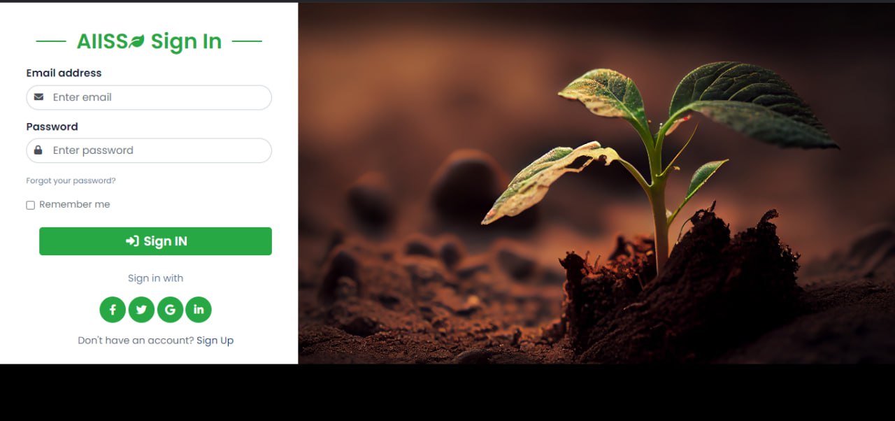 Agricultural Investment Support System