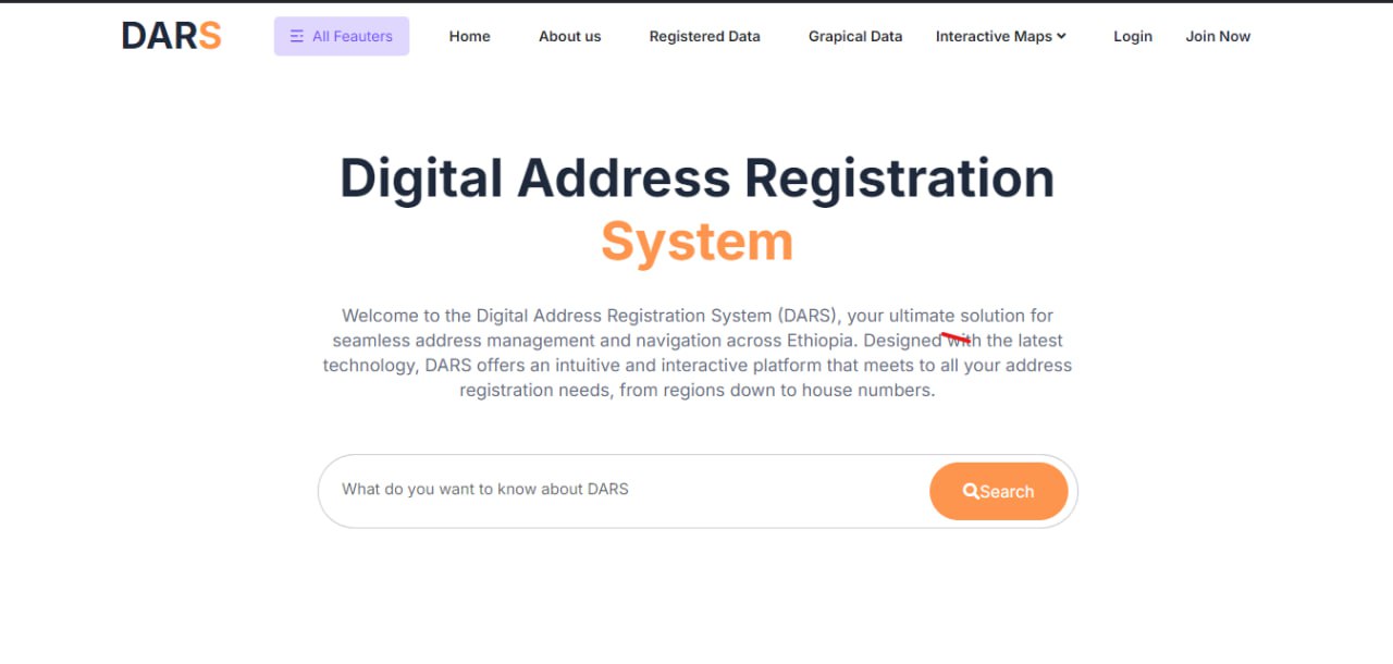 Digital Address Registration System