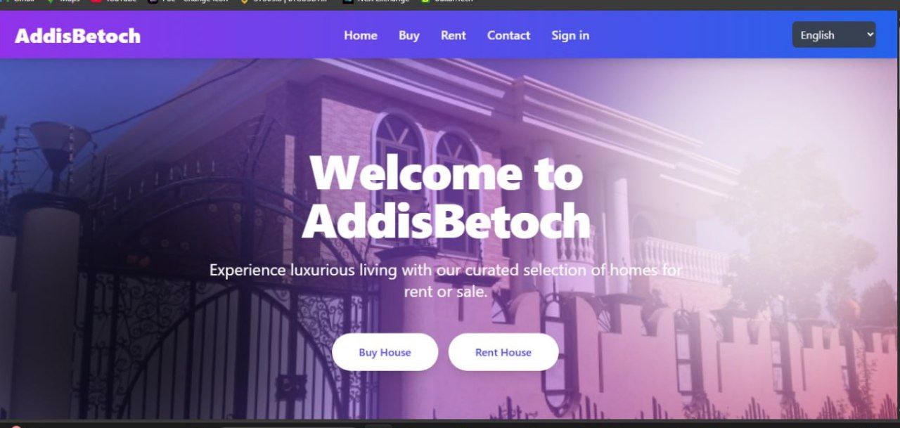 AddisBetoch: Real Estate Platform